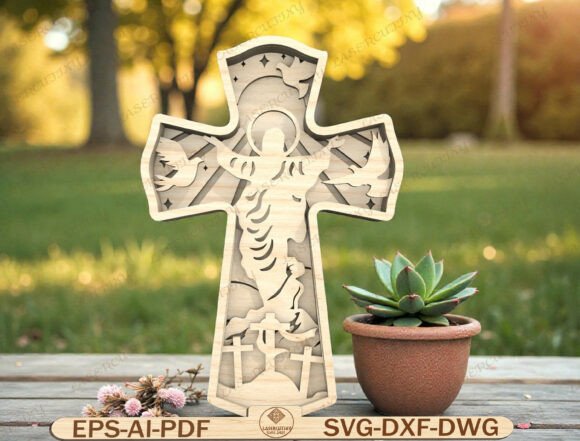 Christian Christmas Laser Cut File: A Meaningful Way to Celebrate the Season