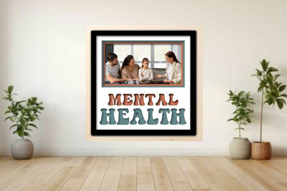 Creative Mental Health Expression Through Layered Shadow Box Frames
