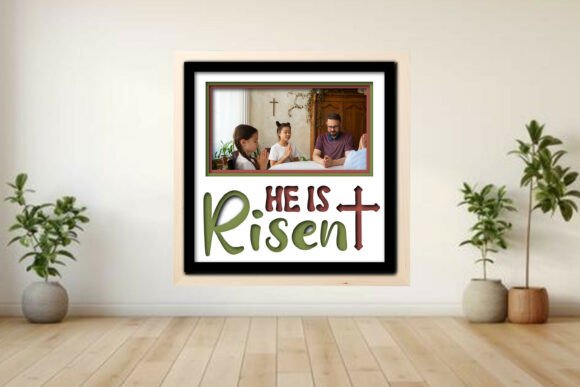 He is Risen Photo Frame Shadow: A Creative Way to Celebrate Memories