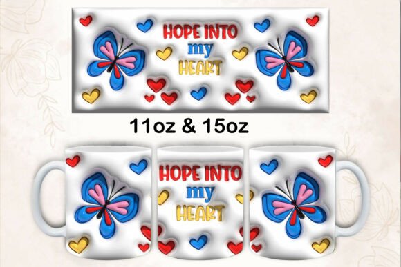 Hope into My Heart Butterfly Tumbler: A Touch of Inspiration in Everyday Life