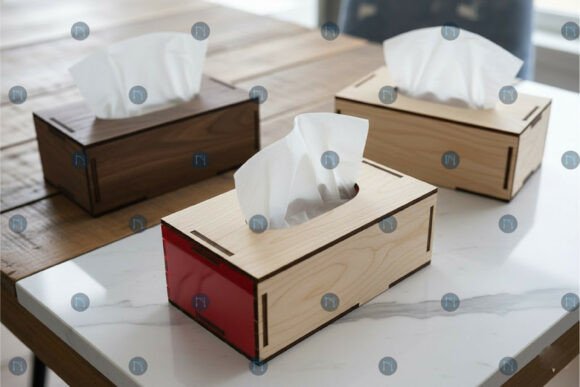 Laser Cut Tissue Box SVG: Craft & Design Made Easy