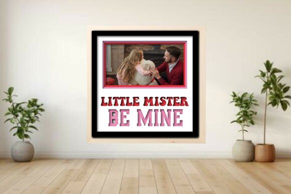Little Mister Be Mine Photo Frame Shadow: A Creative and Customizable Memory Display