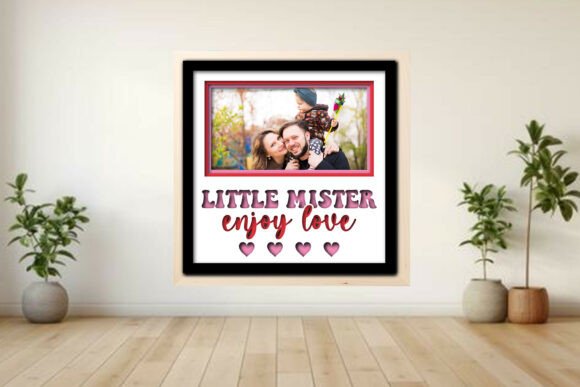 Little Mister Enjoy -Photo Frame Shadow: A Creative Way to Showcase Holiday Memories