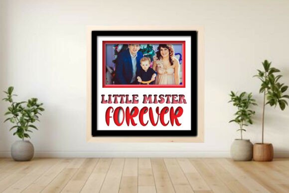 Little Mister Forever Photo Frame Shadow