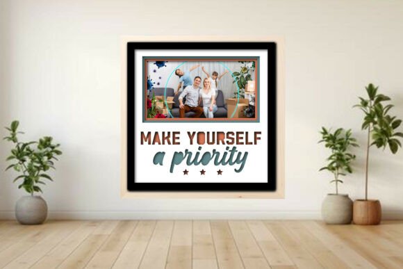 Make Yourself a Priority Photo Frame: A Charming DIY Shadow Box Project