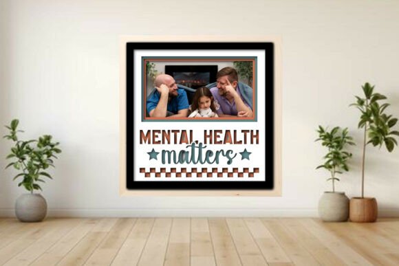 Mental Health Matters Frame Shadow Box