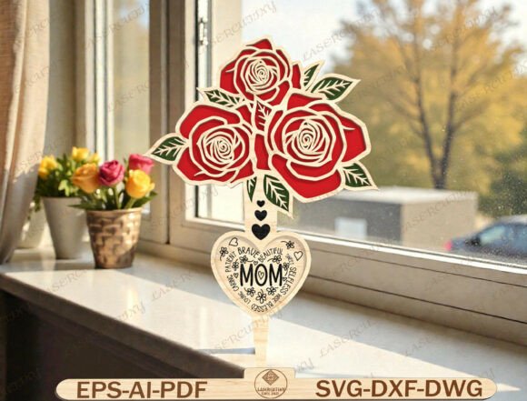 Mother’s Day Shadow Box Laser Cut File – A Timeless Gift for Every Occasion