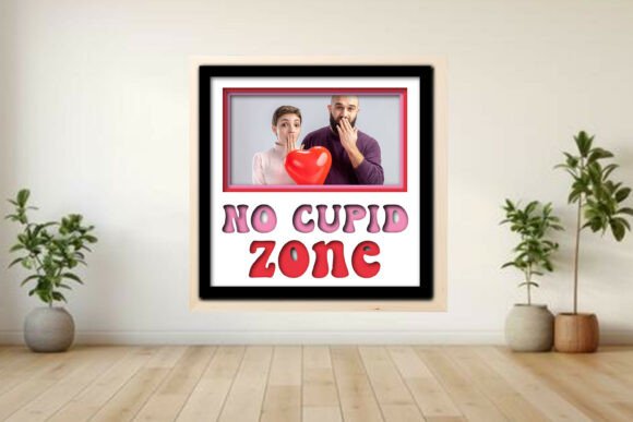 No Cupid Zone Photo Frame Shadow: A Creative Layered Memory Project for Modern Crafters