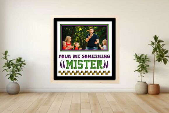 Pour Me Something -Photo Frame Shadow: A Creative 3D Memory Display