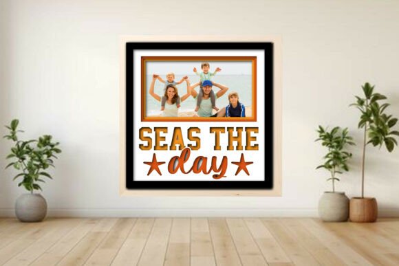 Seas the Day Photo Frame Shadow: A Creative Layered Shadow Box for Memories